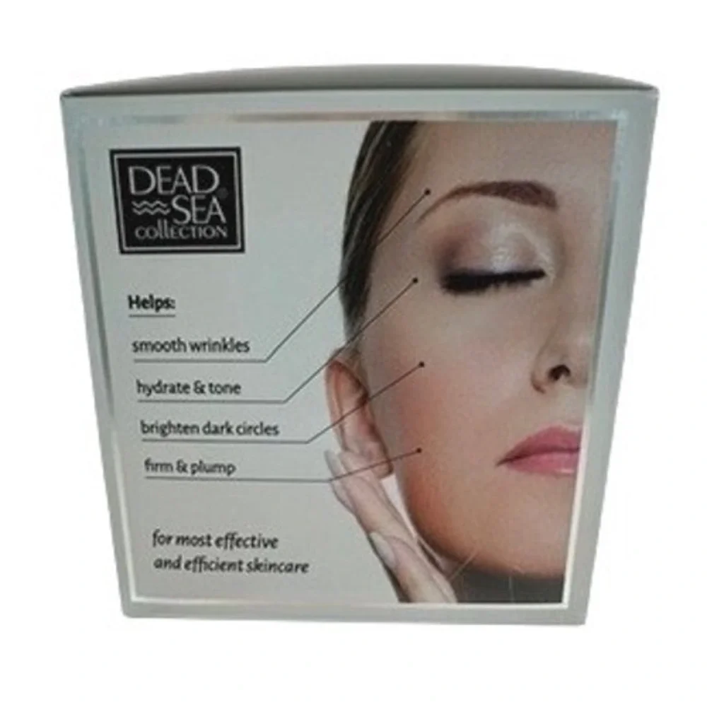 Dead Sea Collection Womens 1.69 fl‎ oz Day Cream White Anti-Wrinkle Collagen